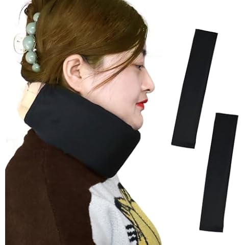 rainbowstar 2 Unisex Neck Brace Cover Replacement for All Commercial Cervical Collars Prevent Dust Breathable Skin Friendly Cover
