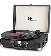 Giradischi Vinile 1 BY ONE Con Altoparlanti Wireless 36W - Legno, Bluetooth E Conversione MP3 - Foto 3