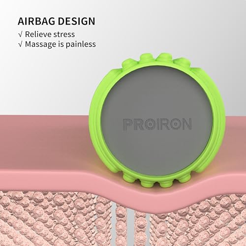 PROIRON Rouleau de Massage 42 CM Foam Roller pour Trigger Point Massage Arbre de Mousse Relaxation Musculaire Rouleau de Massage Fitness Yoga Pilates de Roue Rouge – Image 5