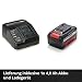 Einhell Gartengeräte-Set Power X-Change (Akku-RasentrimmerGC-CT 18/24 Li und Rasenmäher GE-cm 18/33 Li, inkl. 1x 4,0 Ah Akku, 1x Ladegerät)