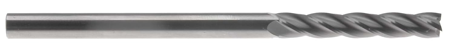 5/16" 4 Flute Extra Long Carbide End Mill - Made in USA