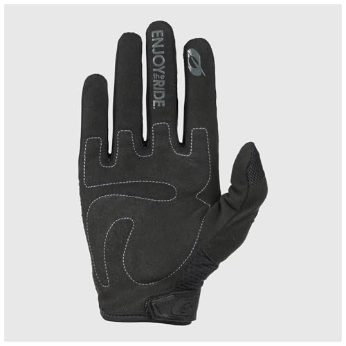 O'NEAL | Fahrrad- & Motocross-Handschuhe | MX MTB FR Downhill | Passform, Luftdurchlässiges Material | Element Glove RACEWEAR V.24 | Erwachsene | Schwarz | Größe M