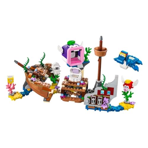 Super Mario Pack di Espansione Il Veliero Sommerso di Dorrie, Giochi per Bambini da 7 Anni con Barca Giocattolo da Collezione e 4 Personaggi, Regalo per Gamer da Abbinare a Uno Starter Pack 71432 - Lego - Immagine 3