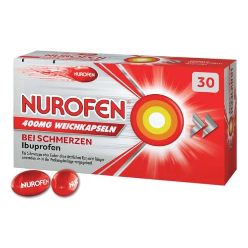 NUROFEN 400 mg Weichkapseln bei Schmerzen oder Fieber 30 St. Kapseln
