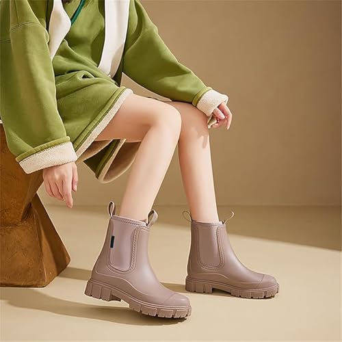 Bottes Chelsea imperméables et légères avec semelle antidérapante haute performance