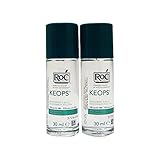 Capta los olores. Roc Keops Deodorant Roll On Intense Sweating 2x30ml