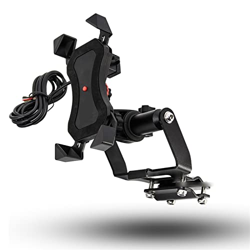 Support de moto pour GPS et téléphone portable en voyage Africa Twin CRF1000L