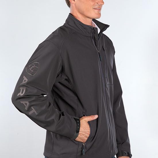 ARIAT Men's Logo 2.0 Softshell Jacket - Image 4
