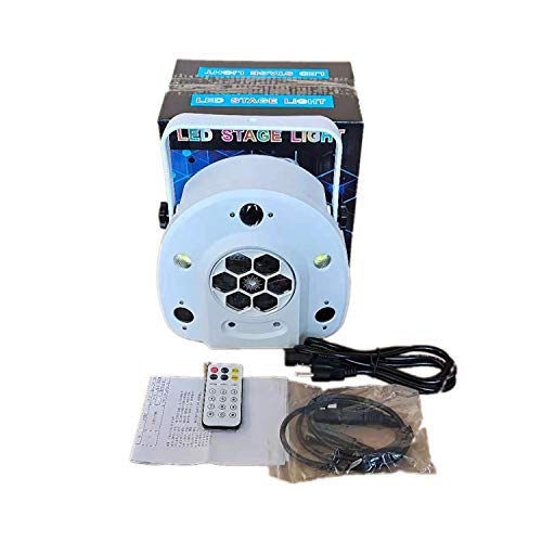 JUNMAN Beam Gobo Strobe Laser 4 in 1 Led DJ Disco Stage Effect Light DMX512 14 Channels Effect Lighting