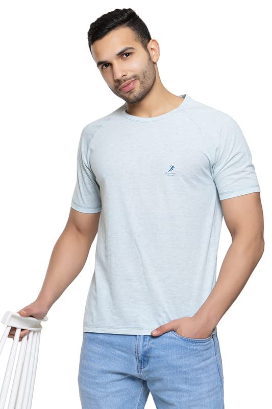 Image of Men's DRI FIT Sports Tshirt /SWEATPROOF /Anti Microbial /Extra Stretch /for Pickleball, Gym, Training, Badminton, Cricket, Tennis, Yoga, Golf (All Sports) All Colours & Sizes, Full & Half Sleeves