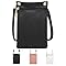 ZHITENG Borsa Porta Cellulare Tracolla, Borsa a Tracolla da Donna in Pelle PU con Cinghie Regolabili Staccabili Borsetta Porta Cellulare, per Gli Appuntamenti, Lo Shopping, Le Passeggiate (Nero)