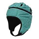 High Density Headgear for Rugby, Soccer, and Hockey Sports, Emerald Green