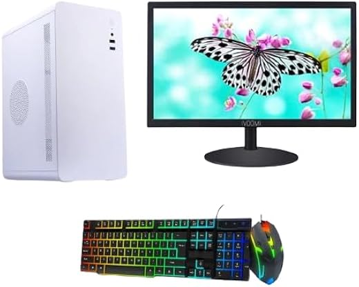 Assembled Gaming &amp; Editing Desktop Myst Core i7 3rd Gen/8GB RAM/256GB SSD/20 Monitor/2GB Graphic/Gaming Kbd+Mouse/Wi-Fi/Wi...
