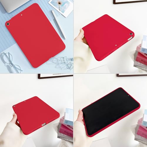 UUcovers for Apple iPad 9th/8th/7th Generation Case 10.2" Slim Lightweight Soft TPU Back Shockproof Cover Impact Resistant Anti-Scratch Protective Shell for iPad 10.2 inch Tablet 2021/2020/2019, Red by UUcovers - Image 4