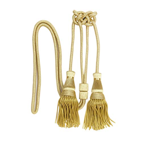 SKÉMATA - Par de cordones clásicos para Magistrato dorado 35 cm Cover