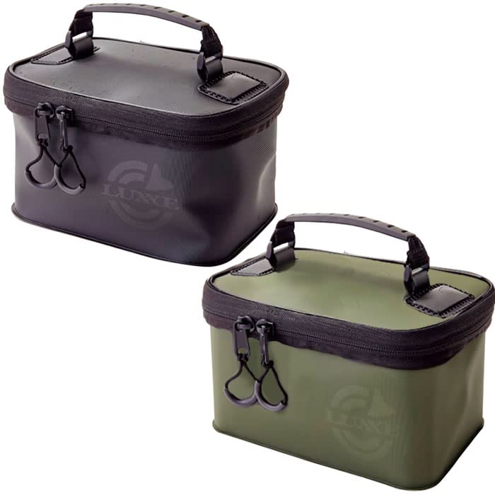 Gamakatsu LE312-1#2 Gear Bag, 6.3 x 8.7 x 4.9 inches (16 x 22 x 12.5 cm), Army Green