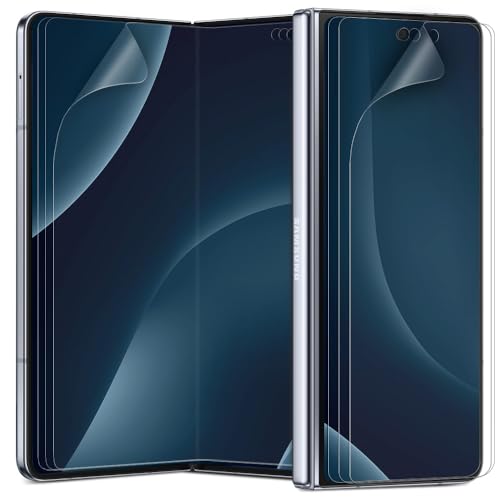 Diacube [3+3 Pack for Samsung Galaxy Z Fold 6, EPU+TPU Anti-Glare Matte Screen Protector, Inside + 3 Pack Front,Anti-Fingerprint,Self-Healing,Bubble Free Easy Installation with Alignment Jig by Diacube - Used condition - US$15.68