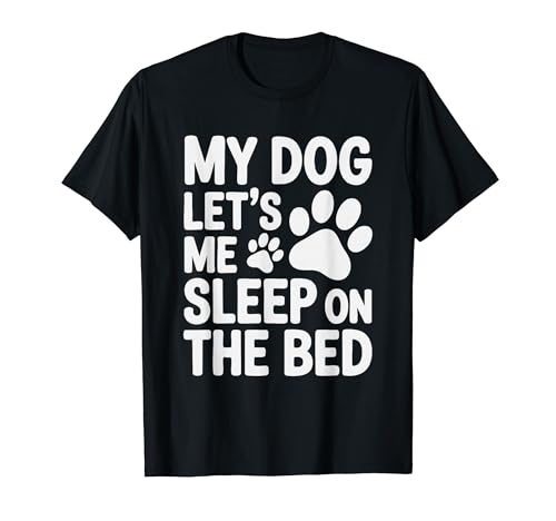 Funny My Dog Let's Me Sleep On the Bed ���D���̃O���t�B�b�N T�V���c