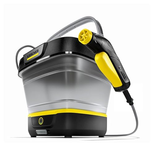 【Amazon.co.jp限定】ケルヒャー(Karcher) マルチクリーナー OC 3 Foldable Black コードレス USB充電式 水道接続不要 防災/水道より高圧で洗浄(非高圧洗浄機) ポータブルシャワー/折り畳めてコンパクト 軽量 タンク一体型 オプションアクセサリー豊富/軽洗車 海での砂落とし 泥 自転車 エアコンフィルター 1.599-305.0