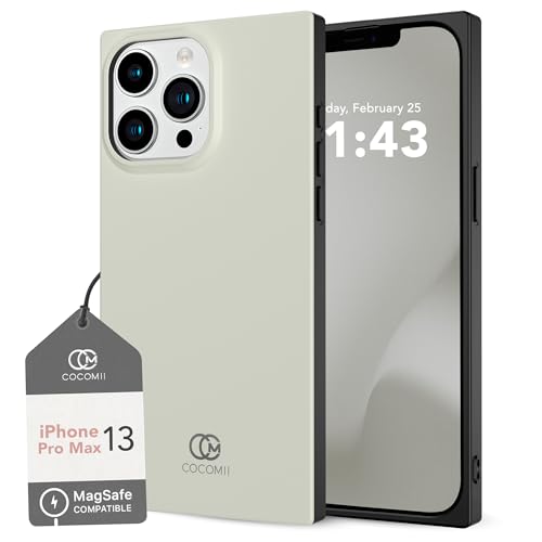 Coque carrée iPhone 13 Pro Max antichoc fine et compatible MagSafe