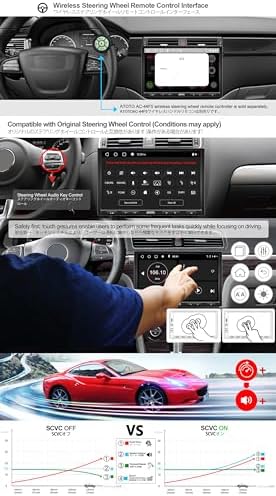 [Pro] ATOTO S8 Android Car Stereo Media System, S8 Pro S8G2A75P, Powerful Soc, Dual BT with aptX HD, Super Phone Link, Ultra Clear QLCD Display, VSV Parking, Support 512GB SD, QC3.0 Charge & More