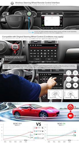 [Pro] ATOTO S8 Android Car Stereo Media System, S8 Pro S8G2A75P, Powerful Soc, Dual BT with aptX HD, Super Phone Link, Ultra Clear QLCD Display, VSV Parking, Support 512GB SD, QC3.0 Charge & More