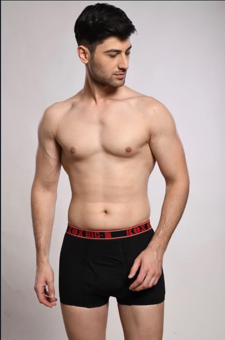 Image of KOX-Big-B Plain Mini Trunk Cotton Trunk Non Itch Sweat Proof Underwearfor Men
