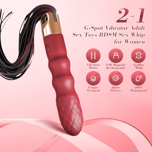 Sex Toys Dildo Vibrator for Women - Soft Silicone Women Sex Toys G Spot Vibrator with 10 Vibrating Modes, Waterproof & USB Magnetic Rechargeable Couples Female Adult Toys for Nipple, Anal, Clit - Image 3