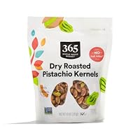 365 Whole Foods Market Dry Roasted Pistachio Kernels No Salt Added