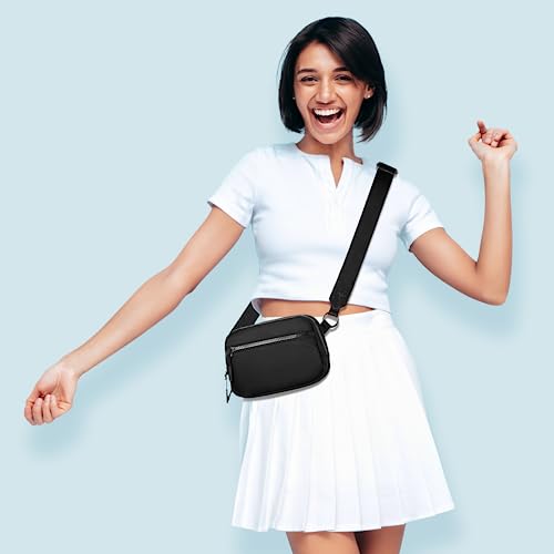 WESTBRONCO Small Crossbody Sling Bags for Women Nylon with Adjustable Strap4