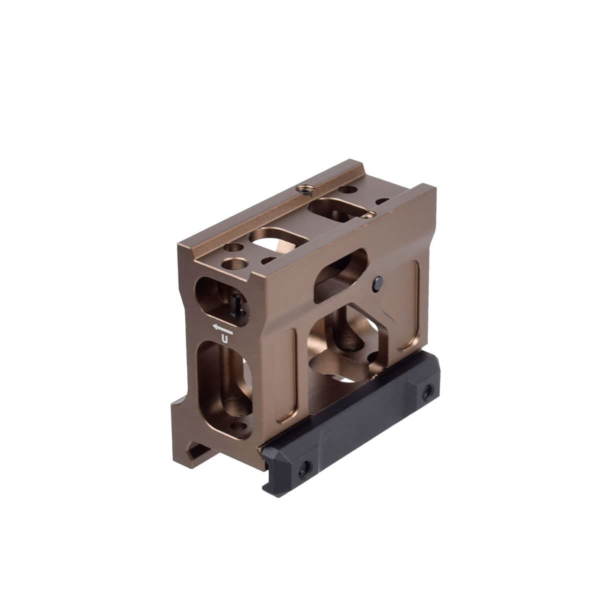 Micro Red DOT Riser Mount, Supporto per cannocchiale da 2″ di Altezza per T1 T2 H1 H2, Supporto Riser per Guida Picatinny