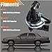 EGR Valve EGV1042 Fits for 2003-2011 Crown Victoria, for 2003-2011 Lincoln Town Car, for 2003-2011 Grand Marquis, EGR Valve Exhaust Gas Recirculation Valves Replace OE 3W7E-9Y456-B3A