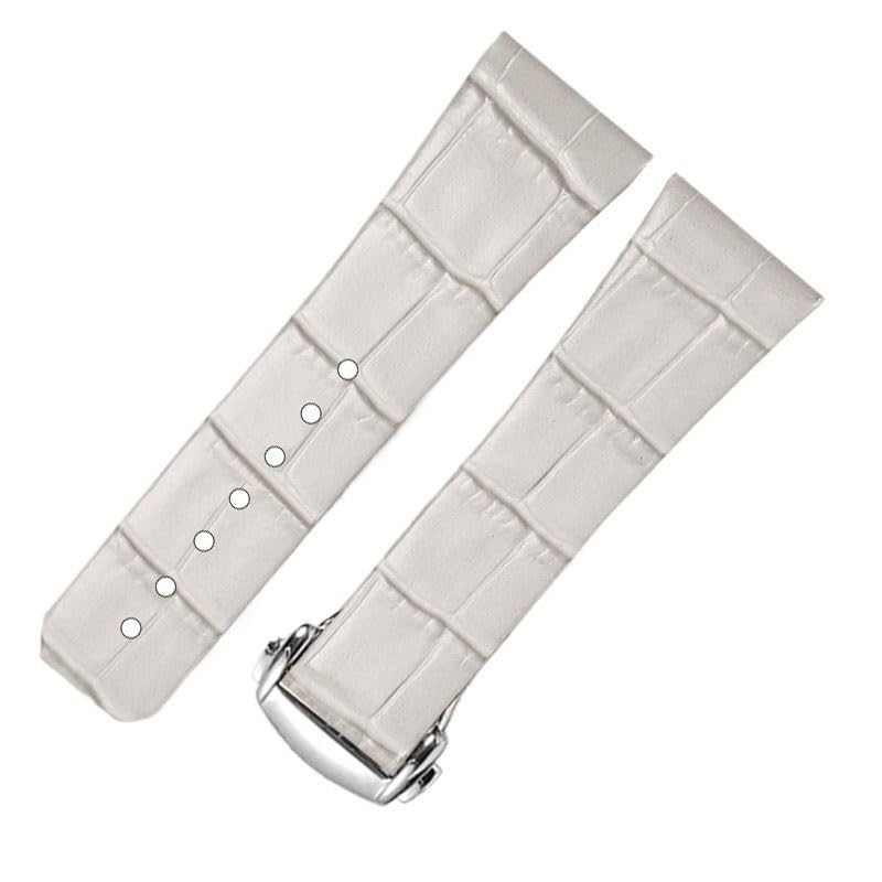 Bracelet de montre en cuir haut de gamme pour Omega Constellation DeVille Trésor
