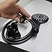 Handheld shower head, with hose, multi-mode spray, black. Suitable for families, hotels, apartments, bathing, hair washing, adult and children's cleaning tools.