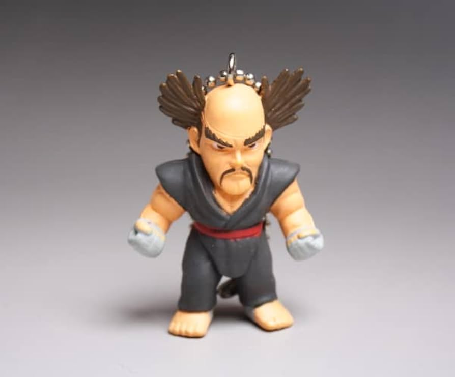 新品未使用　鉄拳 TEKKEN2 ディフォルメキーホルダー　Ver.B ３種類 新品未使用 鉄拳 TEKKEN2 ディフォルメキーホルダー Ver.B 3種類
