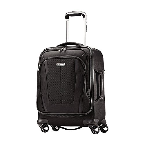 Samsonite Silhouette Sphere 2 Softside 19 Inch Spinner, Black