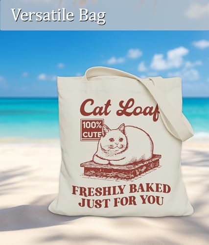 Bolsa Tote para Mujeres Amantes de Gatos Mediana miniatura 5