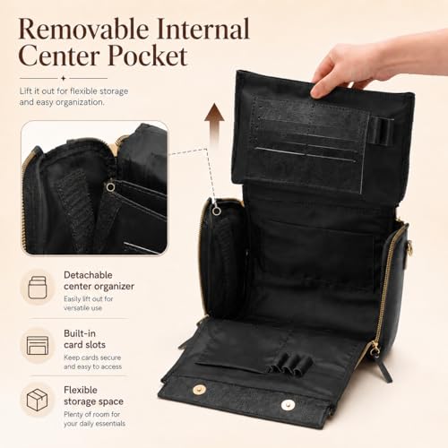Bolso Tote para mujer, mediano con correa ajustable y removible miniatura 5