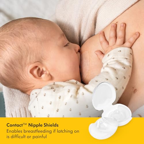 medela contact nipple shields medium 20mm food grade silicone  for latching difficulties during breastfeeding flat or inverted nipples