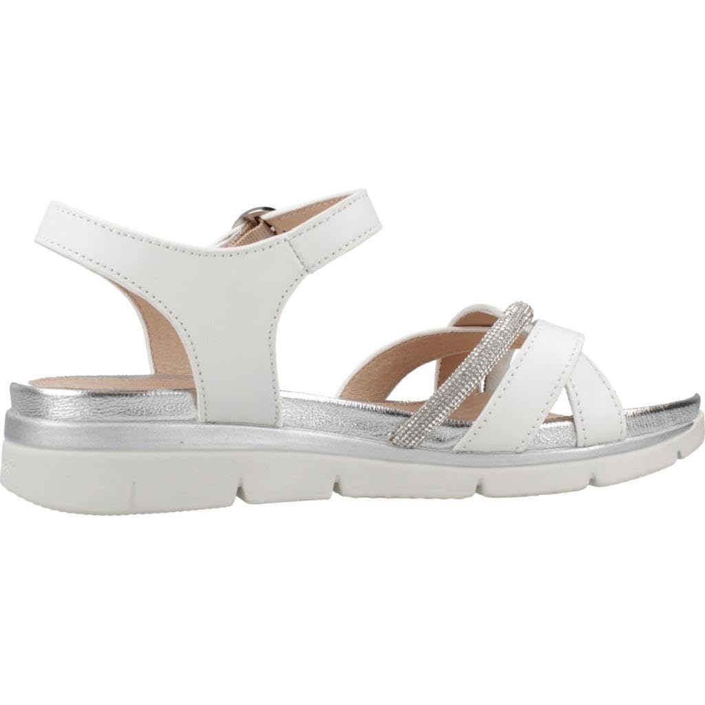 Stonefly 222363 ELODY 25 White Bianco Sandali Donna Pelle Strass 38