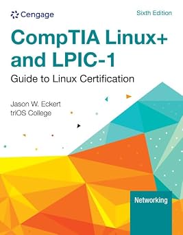 Linux+ and LPIC-1 Guide to Linux Certification MindTap Course List