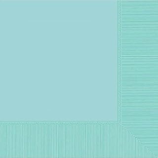amscan 2-Ply Robin's Egg Blue Luncheon Napkins, 50 Ct. | Party Tableware