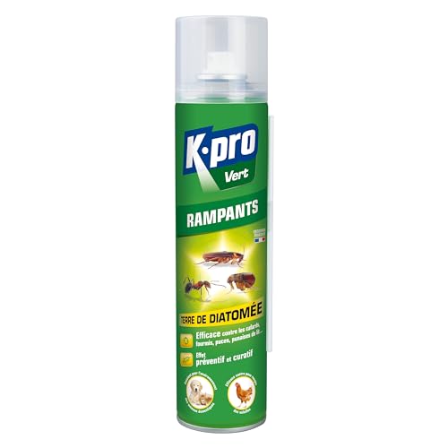 K.PRO Vert - Aérosol Terre de Diatomée - 400ml