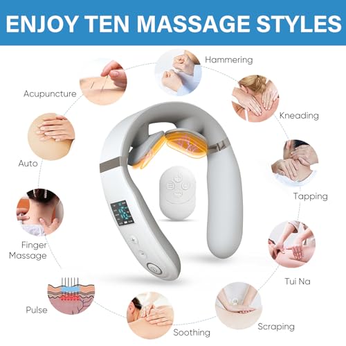 Pdtxcls NM-100 Neck Massager For Pain Relief Deep Tissue,Electric Portable Neck Massager thumb #5