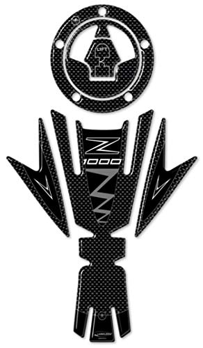 Autocollants 3D moto kit protections résine Kawasaki Z1000