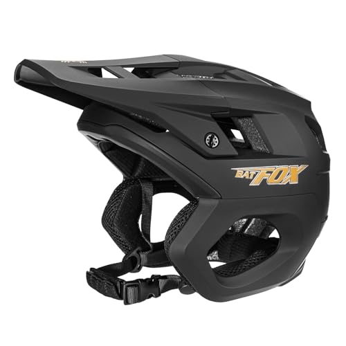 BATFOX Adjustable Mountain Bike Helmet with Visor
