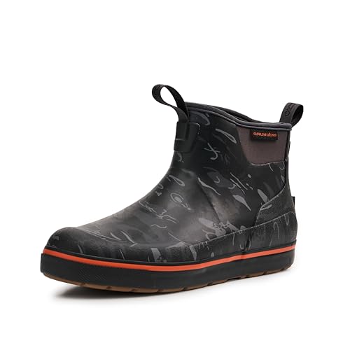Image of Grundens Men's DECK-BOSS Ankle Boot | Durable, Waterproof