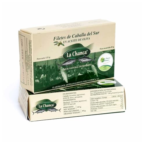 Caballa en Aceite de Oliva «La Chanca» 125g