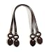 byhands Leather Purse Handles / Leather Bag Strap, Brown, 25" (20-5201-L)