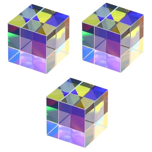 Solustre Prisma Sonnenfänger Würfel 3er Set